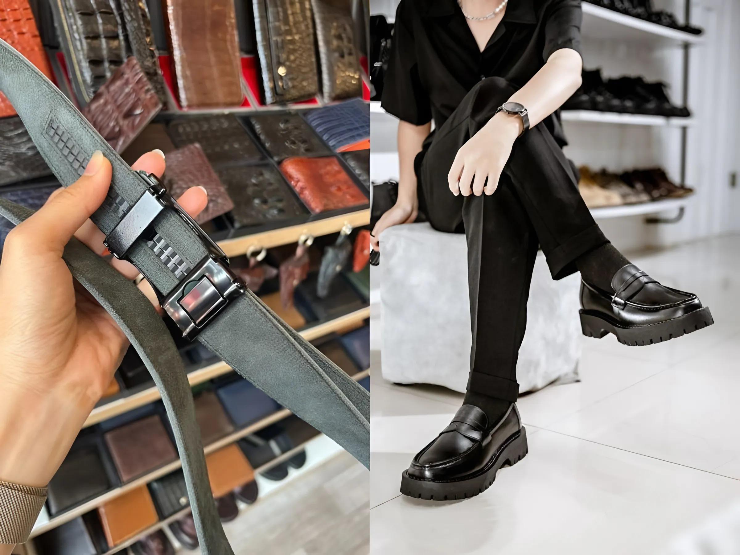 Phụ kiện cho nam: Giày/Thắt lưng/Đồng hồ/ví