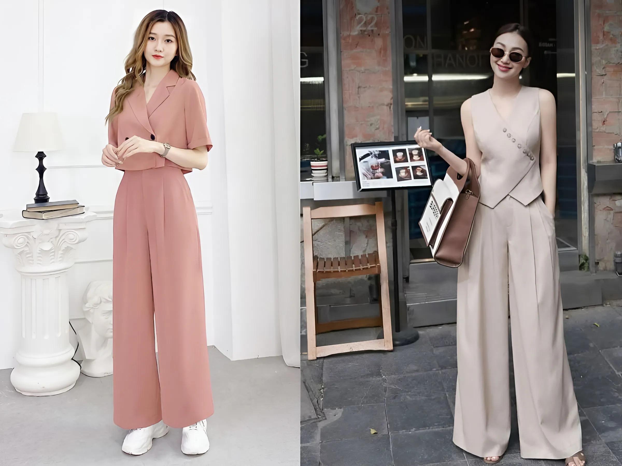 Phong cách thanh lịch, hiện đại: Đầm body/Jumpsuit/Set bộ+Quần Culottes/Ống rộng + Áo