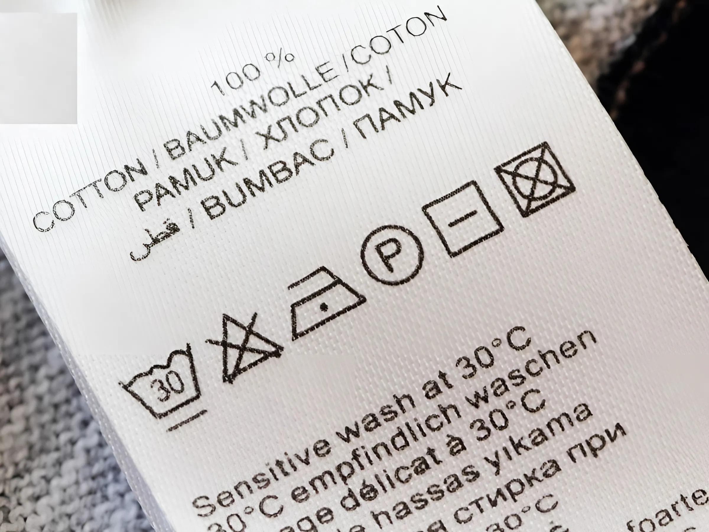 Nên đọc và hiểu nhãn mác (Care Label)