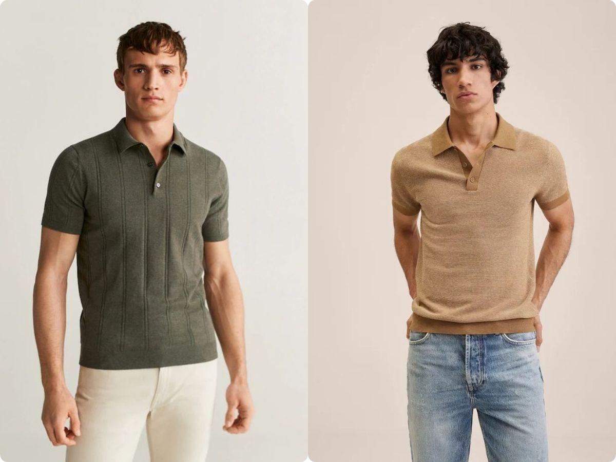 áo len polo nam là sự kết hợp giữa kiểu dáng cổ bẻ của áo polo nam và chất liệu len ấm áp