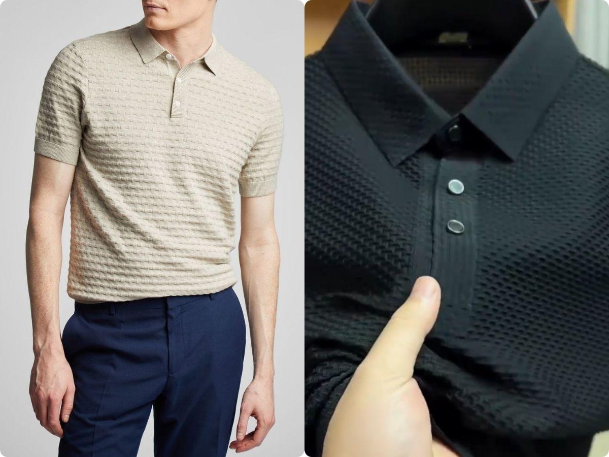 Chọn áo polo len nam phù hợp với thời tiết