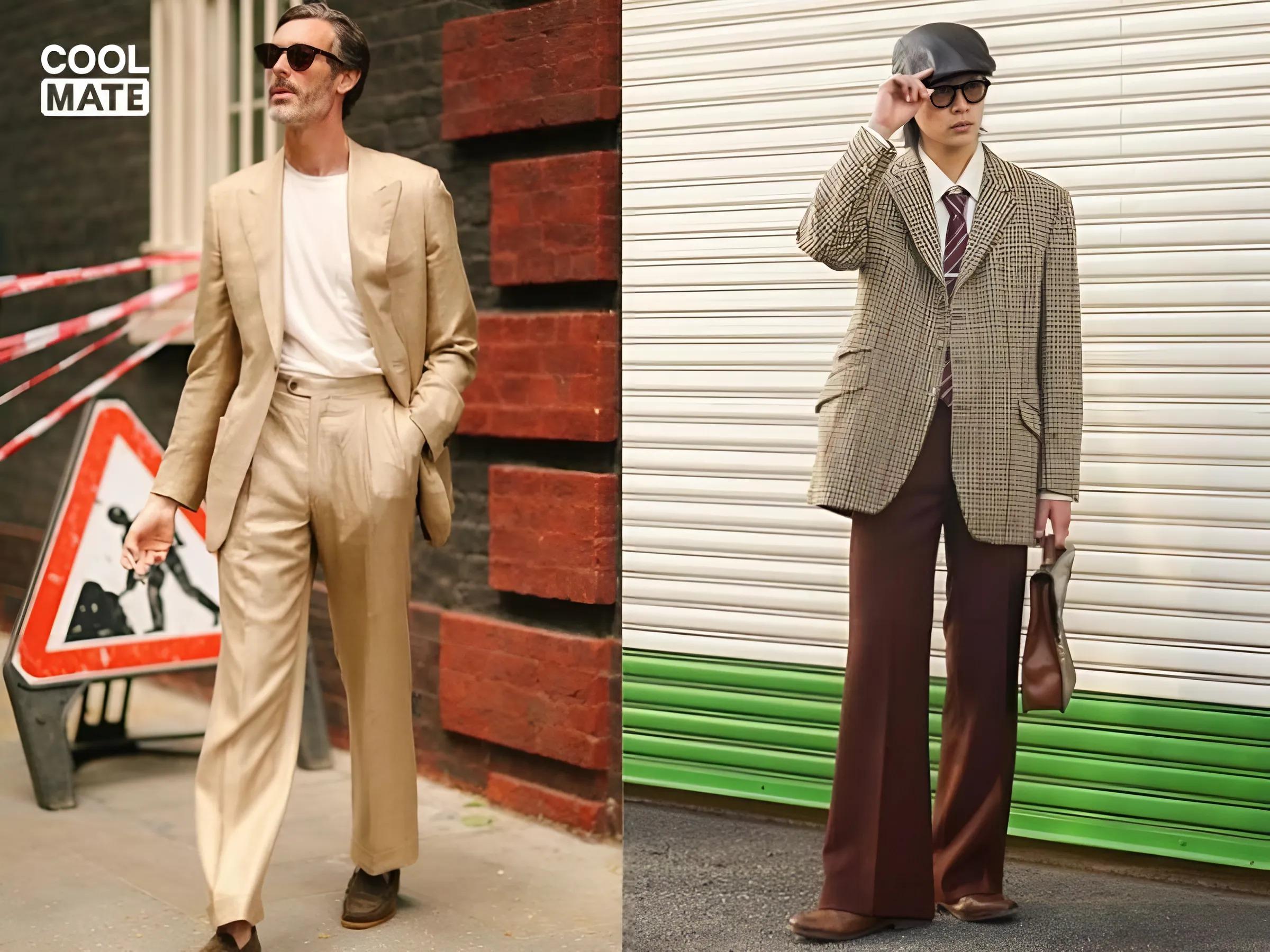 Màu sắc của vintage thường thanh lịch, nhẹ nhàng và nhã nhặn