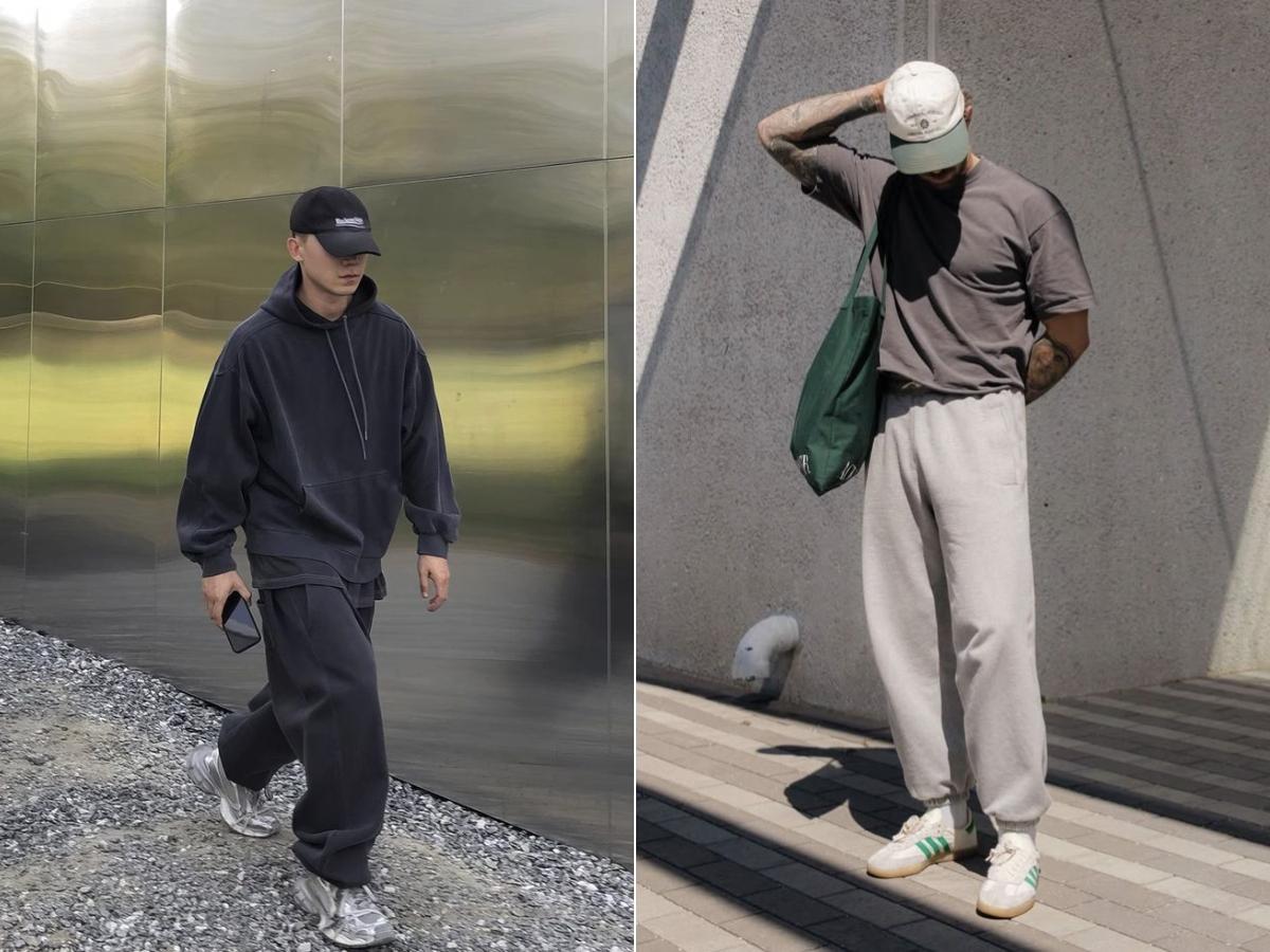 Phong cách Athleisure khỏe khoắn cùng quần jogger và giày thể thao