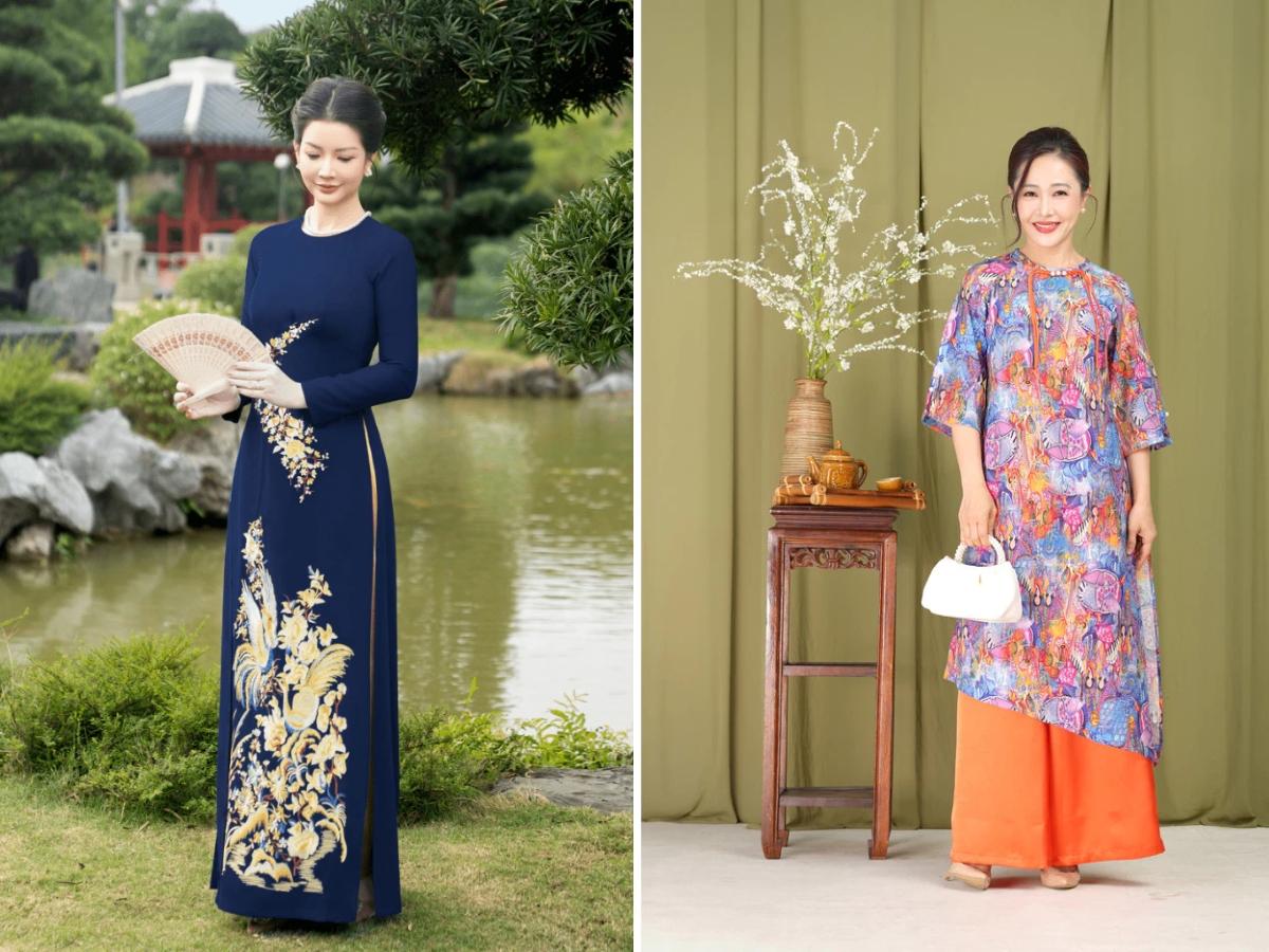 Áo dài là biểu tượng của sự sang trọng, duyên dáng