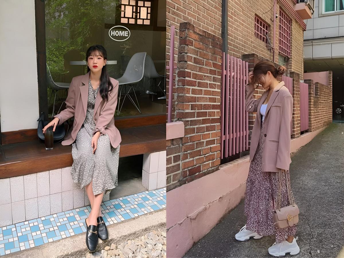 Bí quyết phối đồ công sở với blazer, cardigan