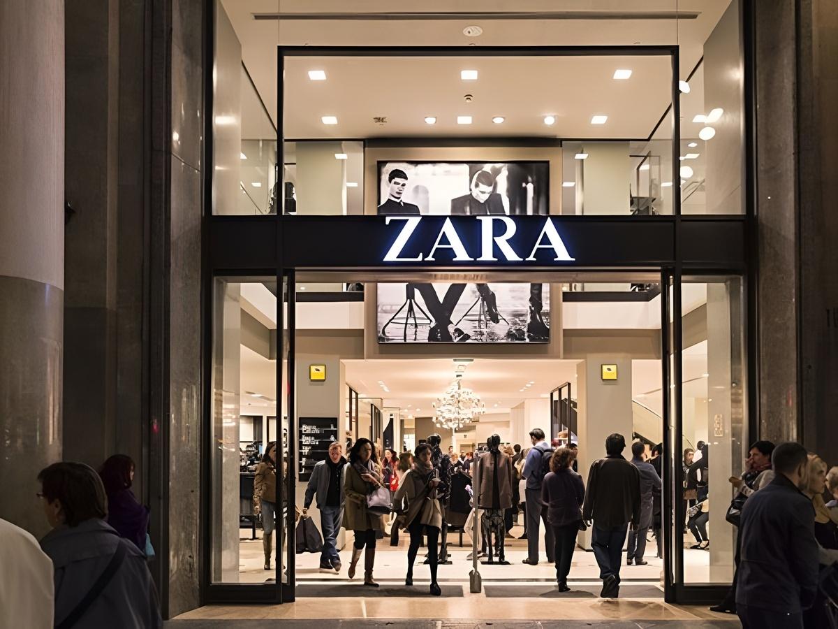 Zara - shop bán váy công sở đẹp uy tín ở tphcm