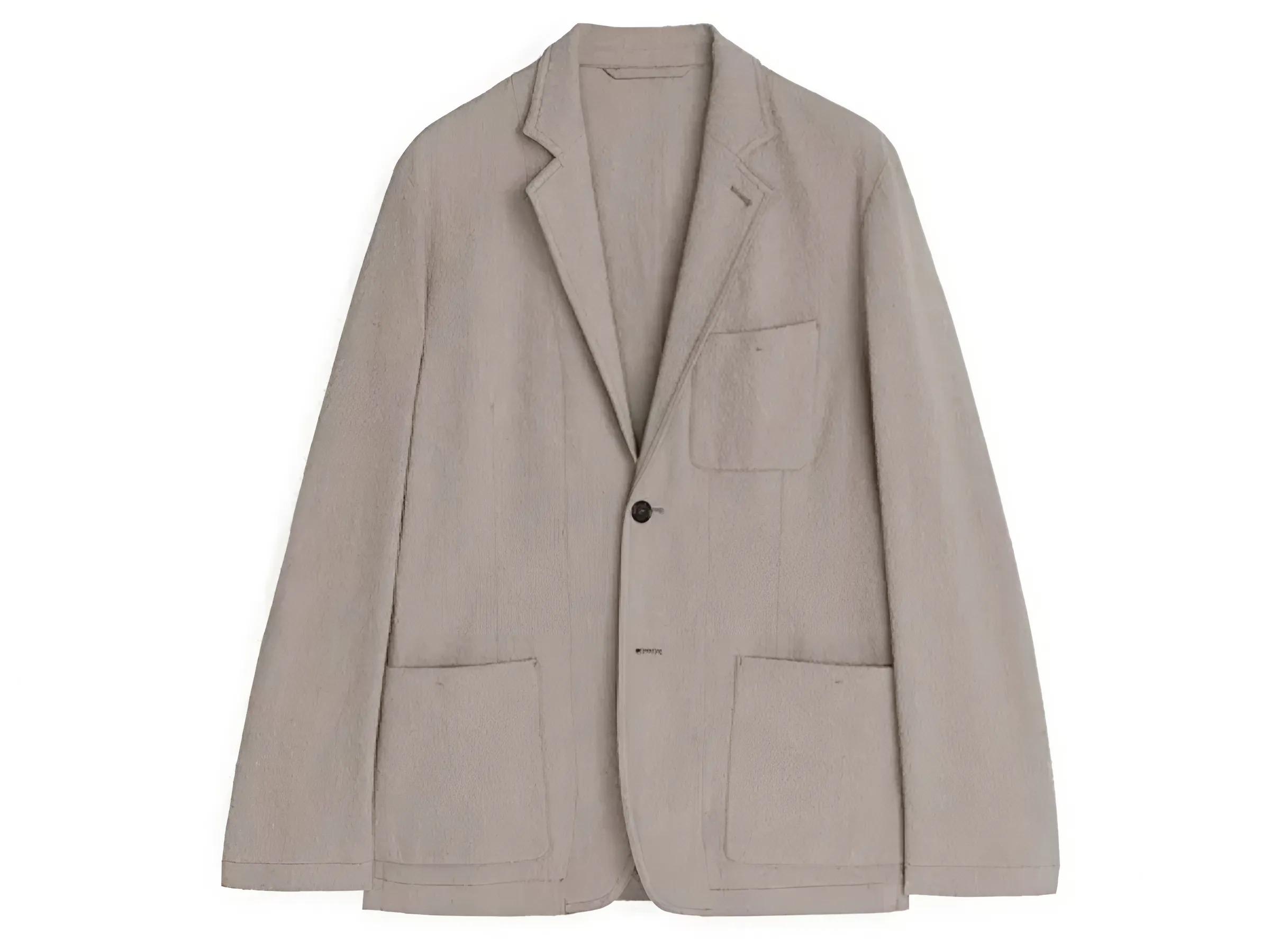 Áo khoác blazer nam không cấu trúc