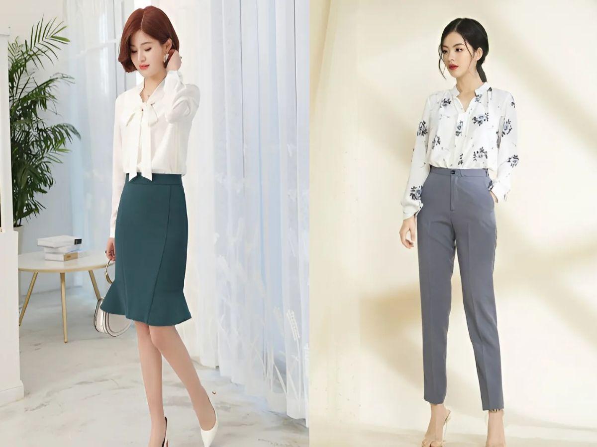 Vì sao phong cách công sở Hàn Quốc đốn tim phái đẹp?