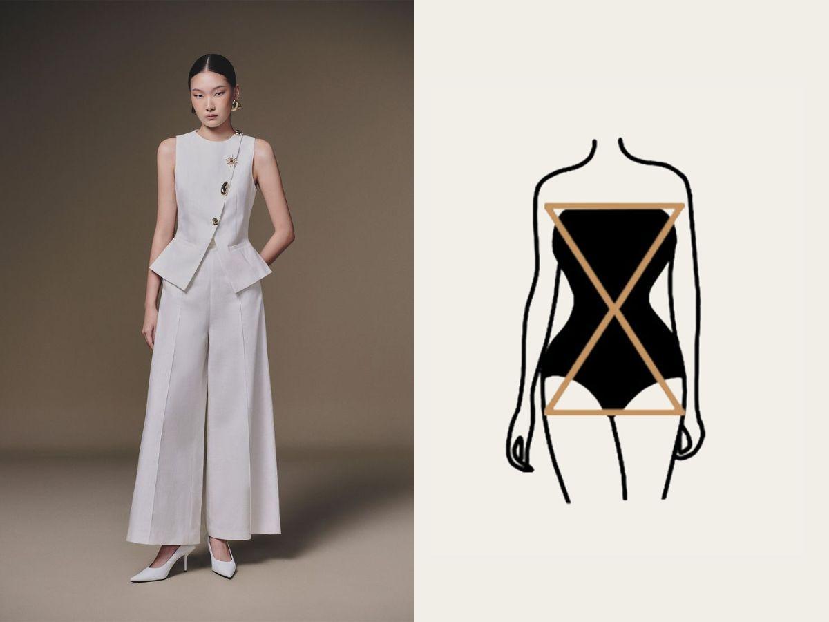 Dáng người cân đối có thể mặc nhiều kiểu áo peplum