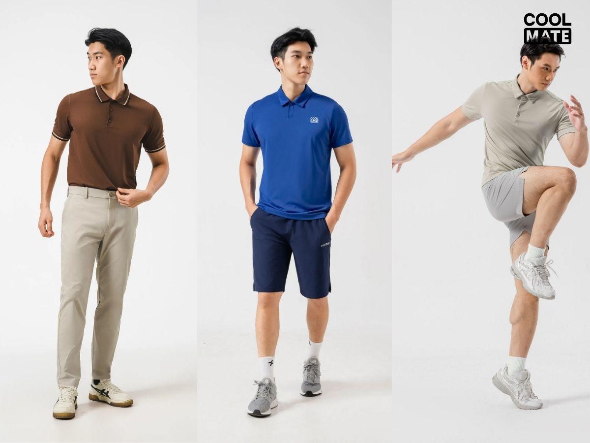 Chiếc áo polo linh hoạt trong mọi hoàn cảnh