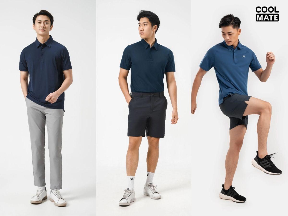 Áo polo nam lifestyle cho mọi hoàn cảnh