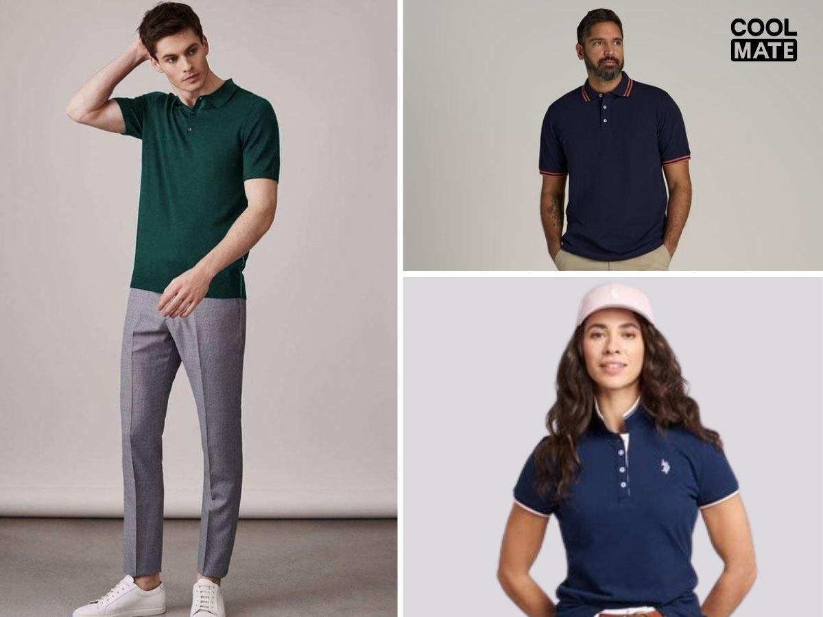 Áo polo phù hợp với nhiều người ở các độ tuổi, giới tính, phong cách khác nhau