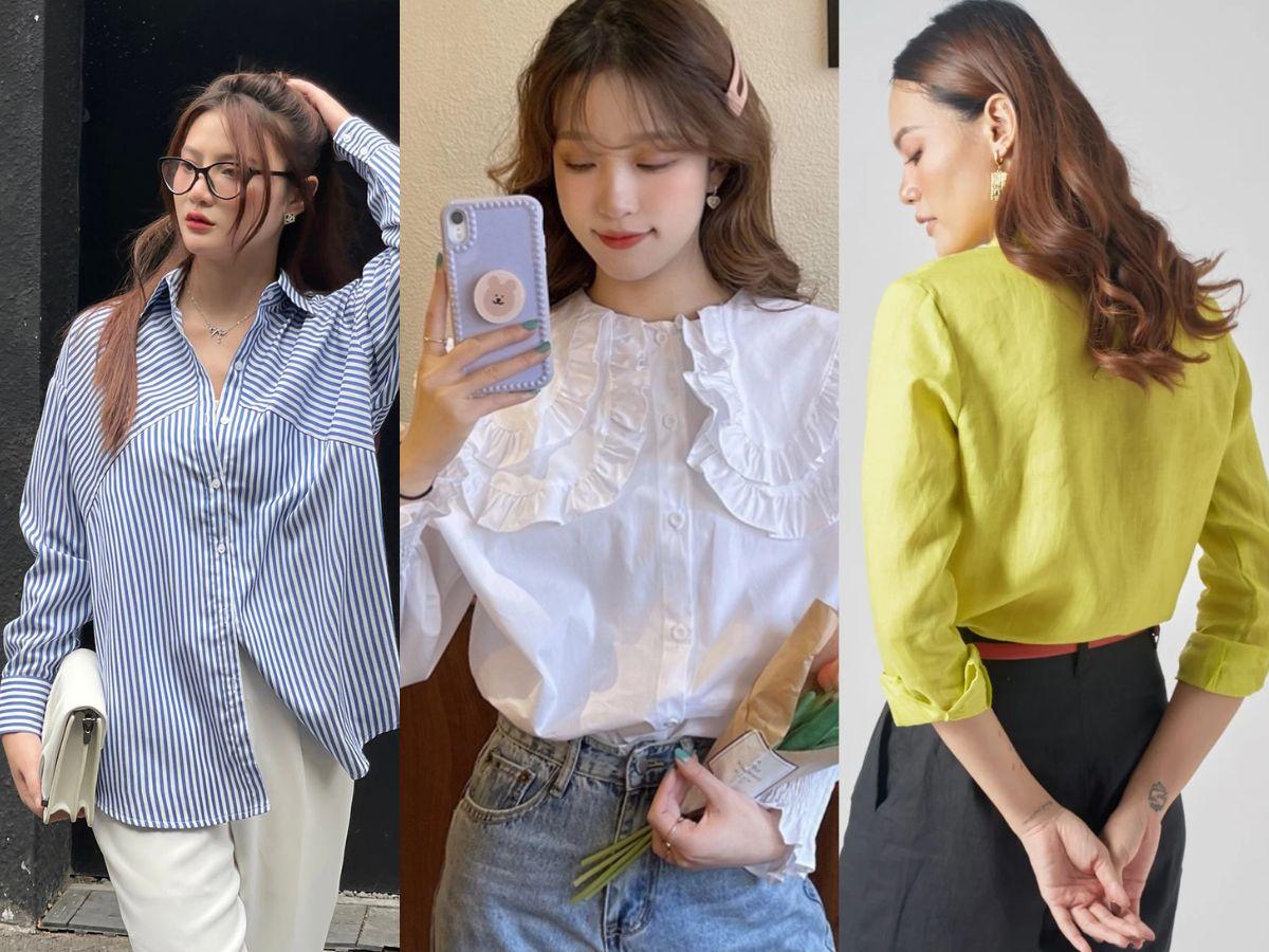 Các xu hướng áo sơ mi hiện nay
