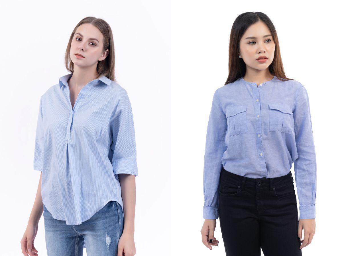 Kiểu áo sơ mi tại The Blues