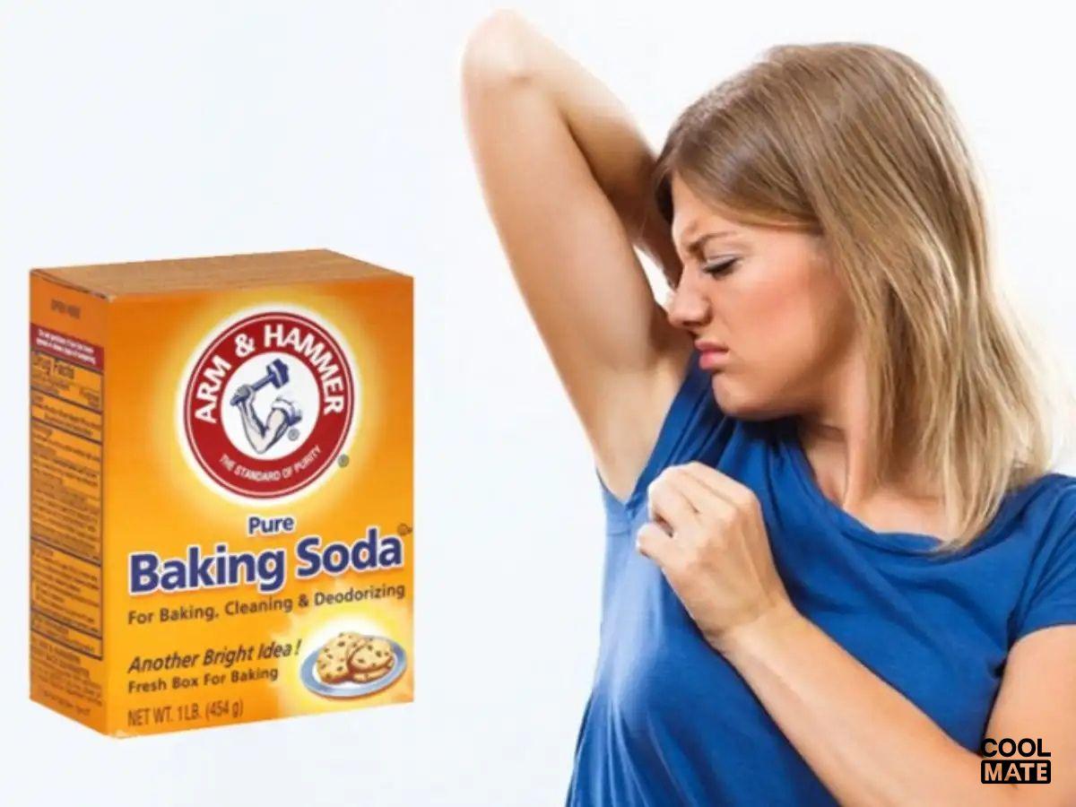 Baking soda giúp đánh bay mùi hôi cơ thể hiệu quả