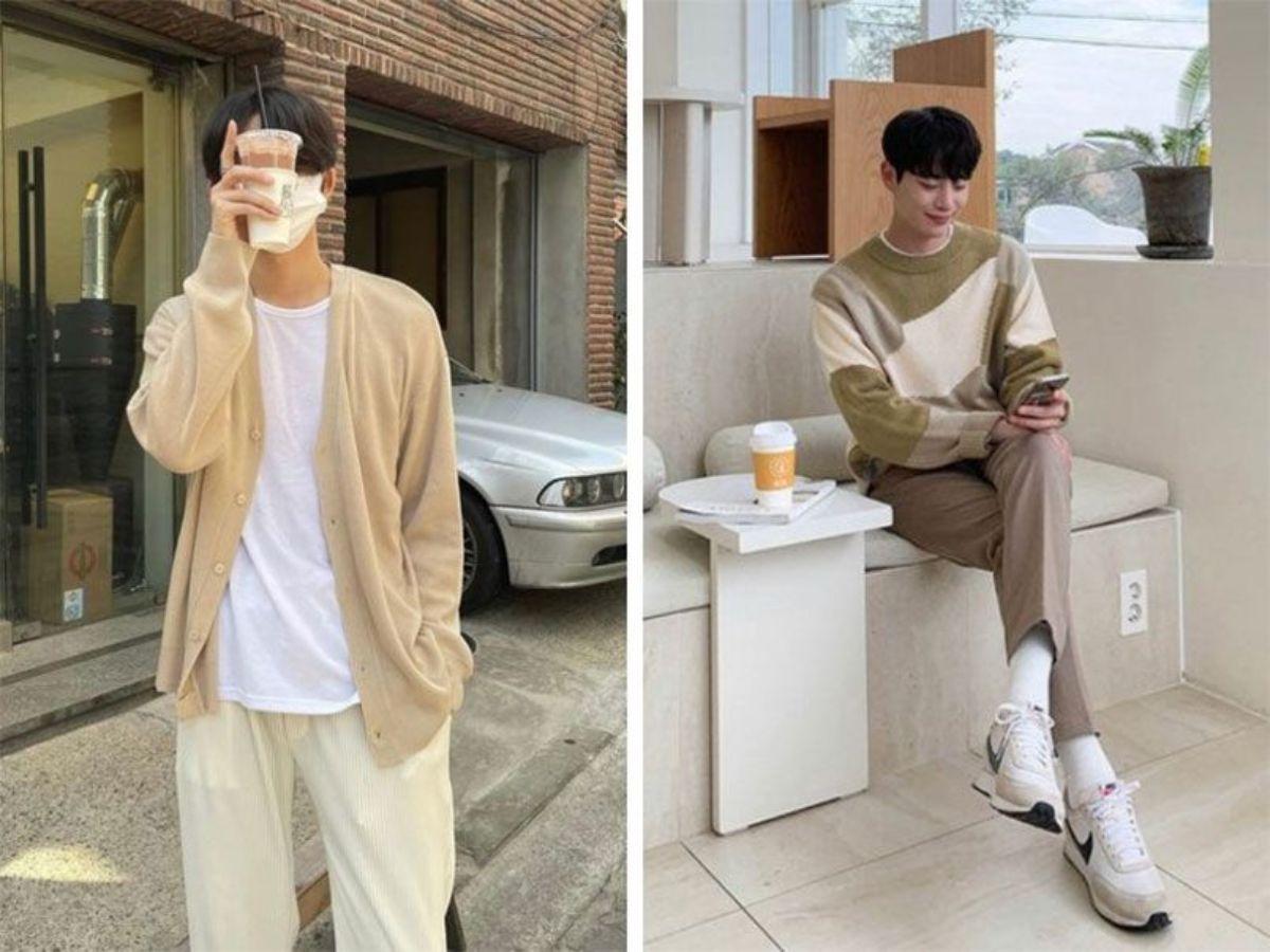 Áo len hoặc cardigan mỏng là item lý tưởng để layering