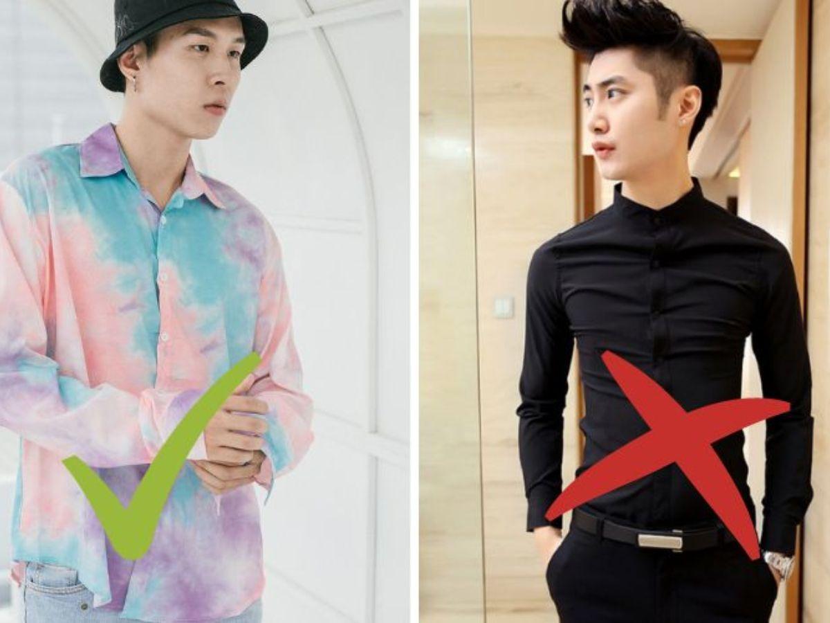 Né ngay một số lỗi trang phục khiến nam gầy mất điểm