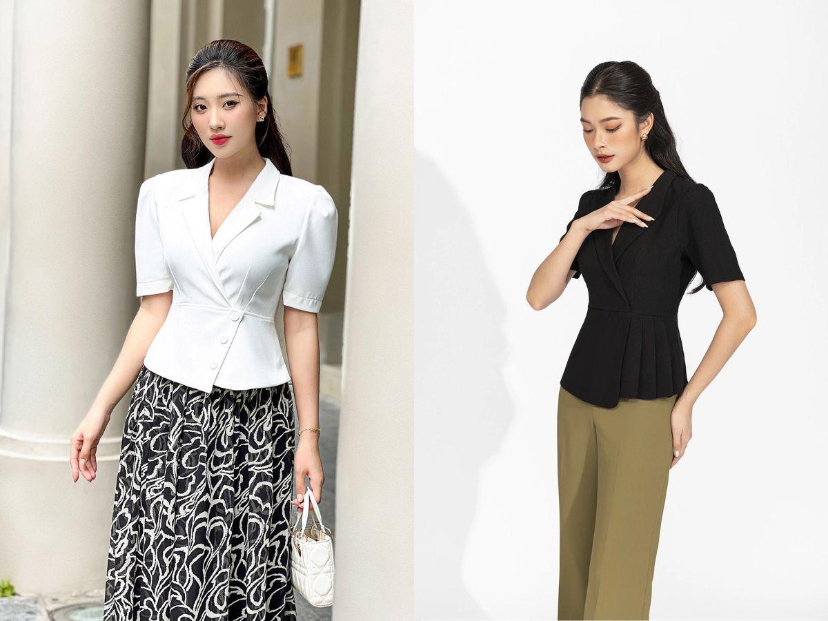 Hack eo hiệu quả với áo peplum