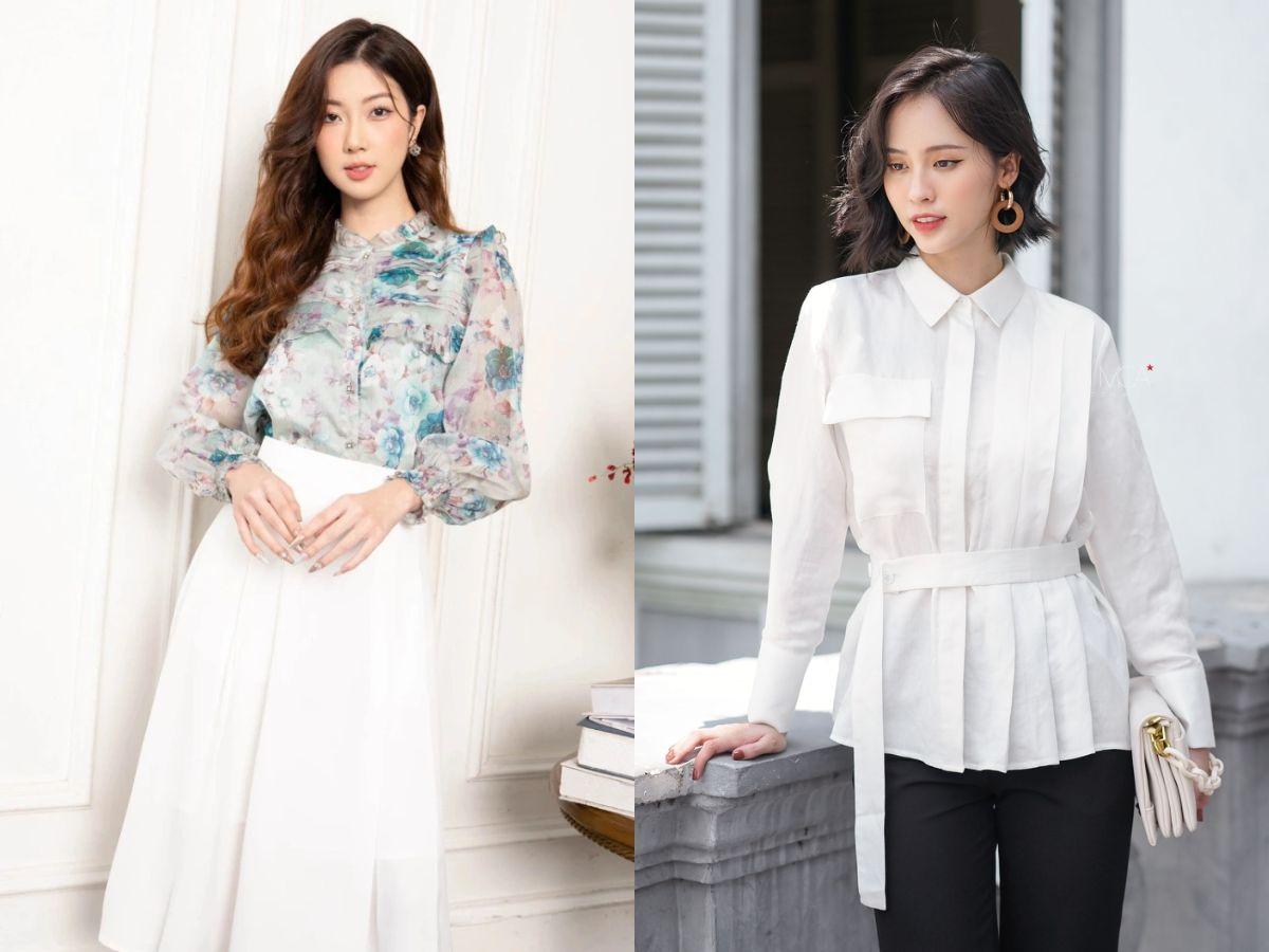 Điệu đà hơn với những chi tiết trên áo 