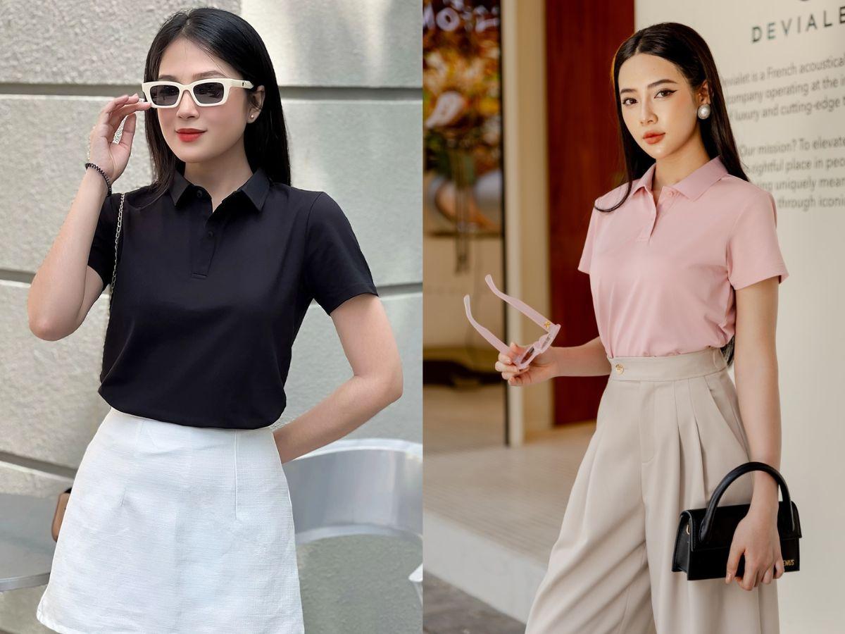 Năng động đi làm cùng áo polo