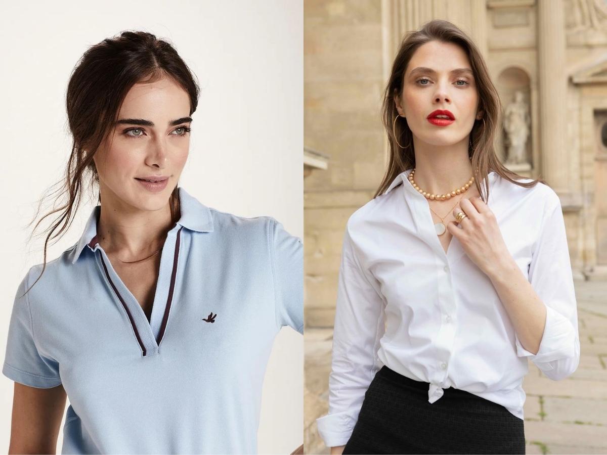 Cổ đức hay cổ bẻ là kiểu cổ áo sơ mi phổ biến, mang lại sự lịch sự và chuyên nghiệp