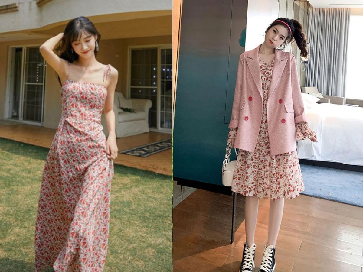 Nàng nên chọn những mẫu váy có họa tiết và kiểu dáng hiện đại, trẻ trun