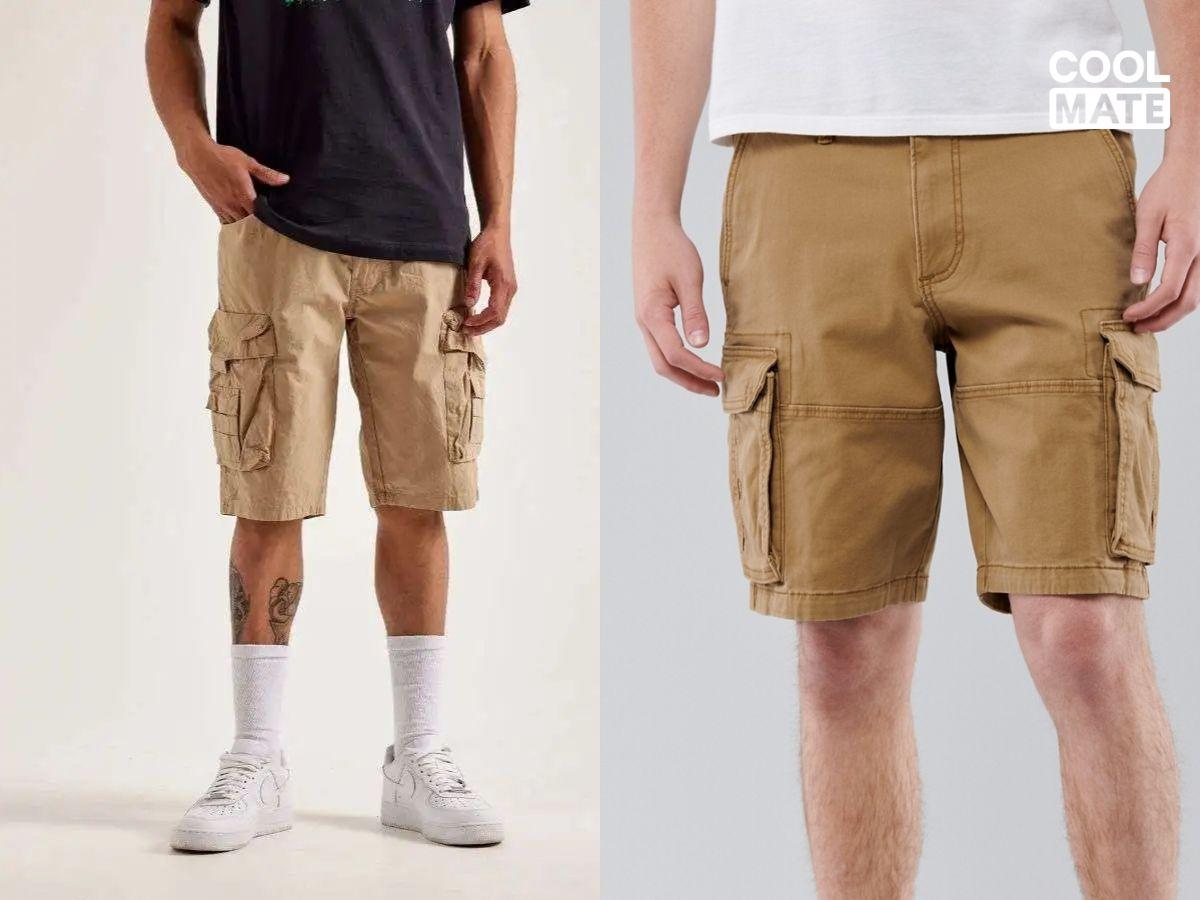 Cargo shorts phong cách