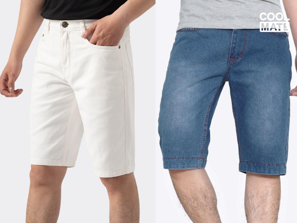 Denim shorts cá tính