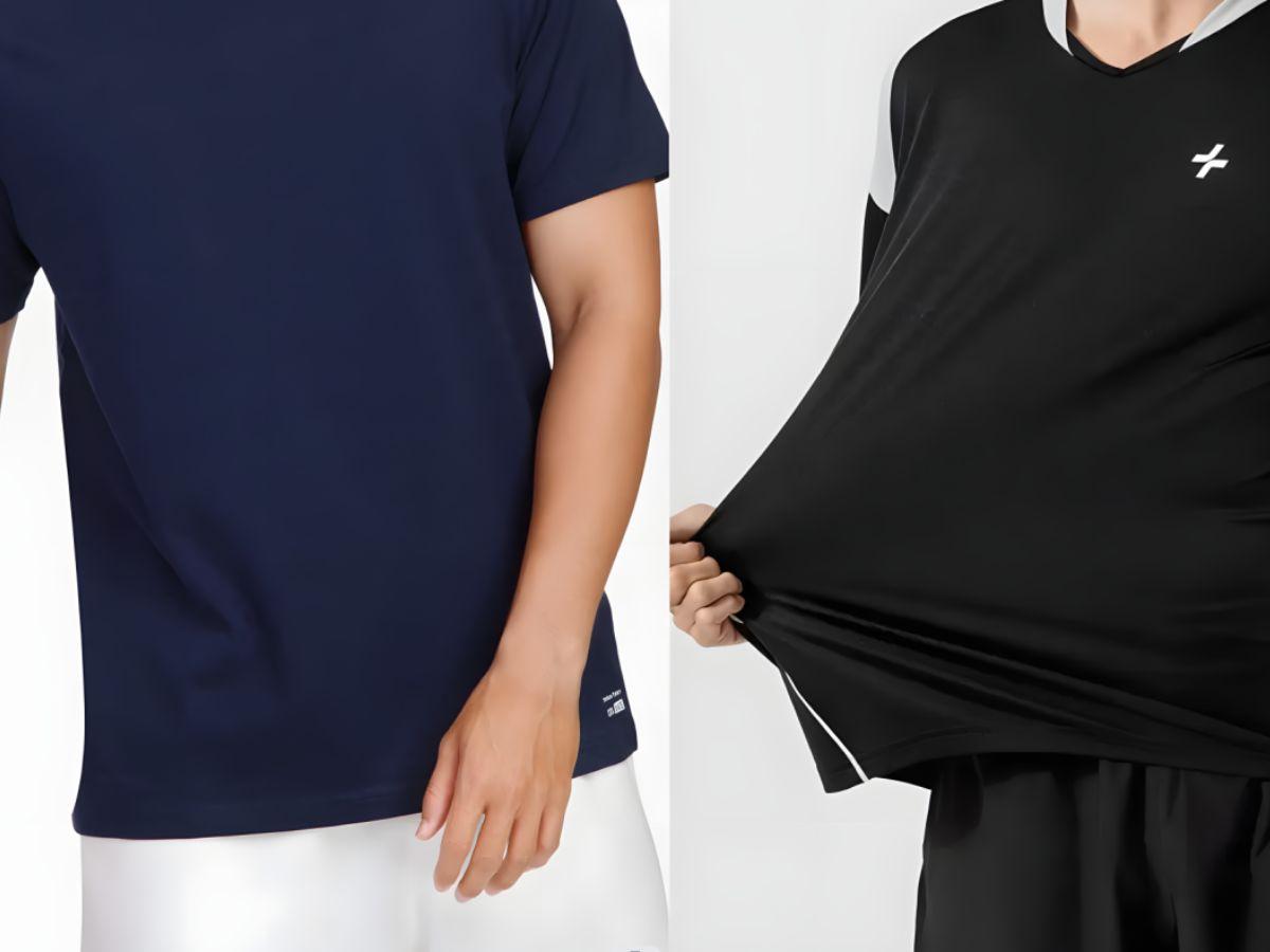 Chất liệu vải ảnh hưởng đến cảm giác mặc và độ dễ tính của size áo