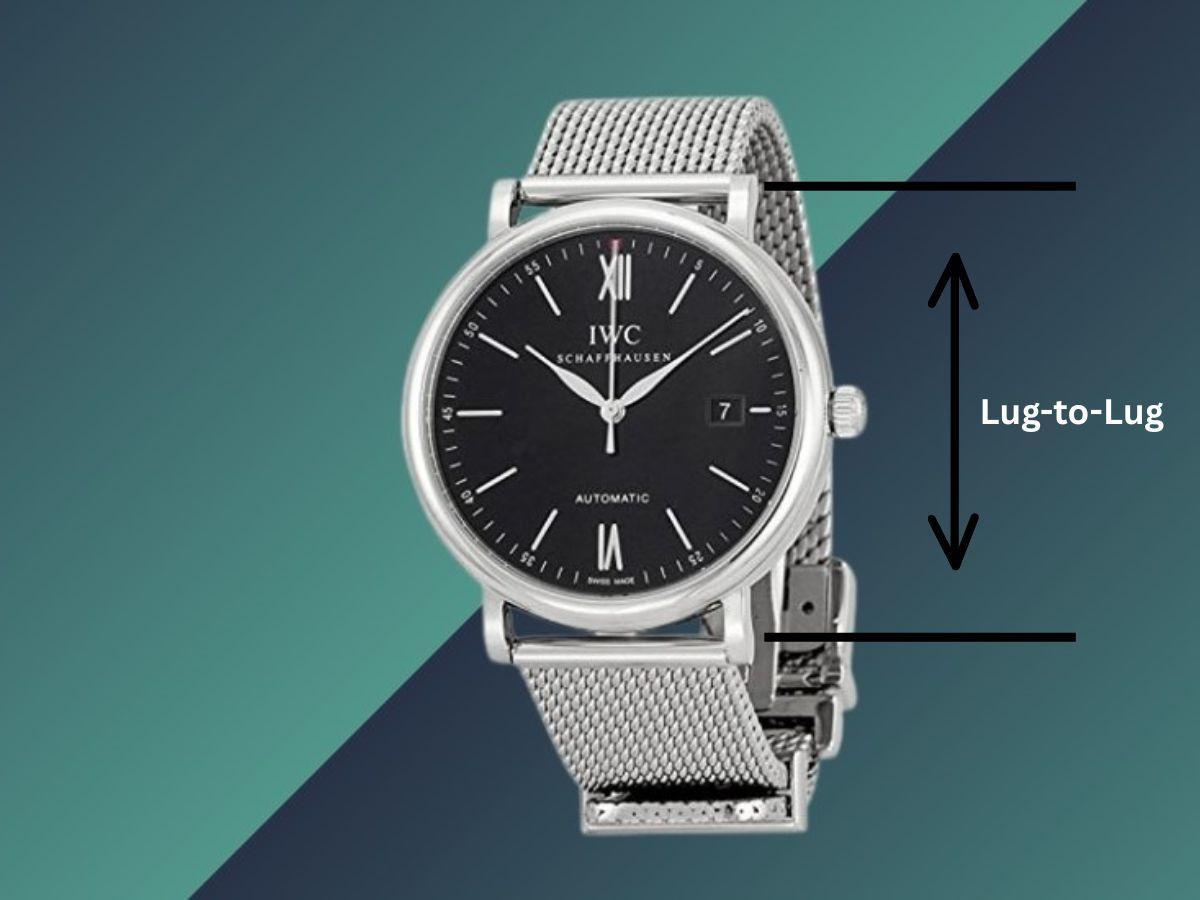 Vị trí đo Lug-to-Lug trên đồng hồ