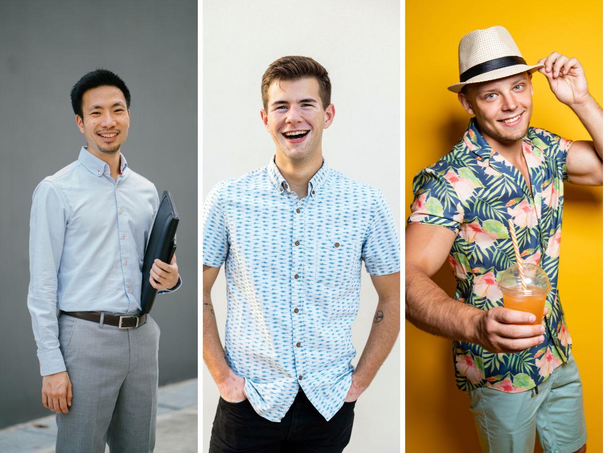 Tùy hoàn cảnh sử dụng, thiết kế áo sơ mi cũng nên khác nhau nhằm thể hiện sự chỉn chu