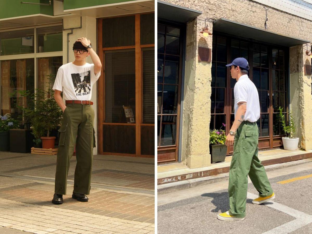 Phong cách Smart Casual cùng áo polo và quần chinos