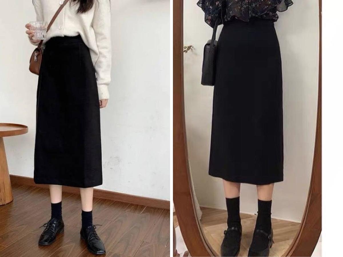 Chân váy midi phù hợp cho bữa tiệc sang trọng