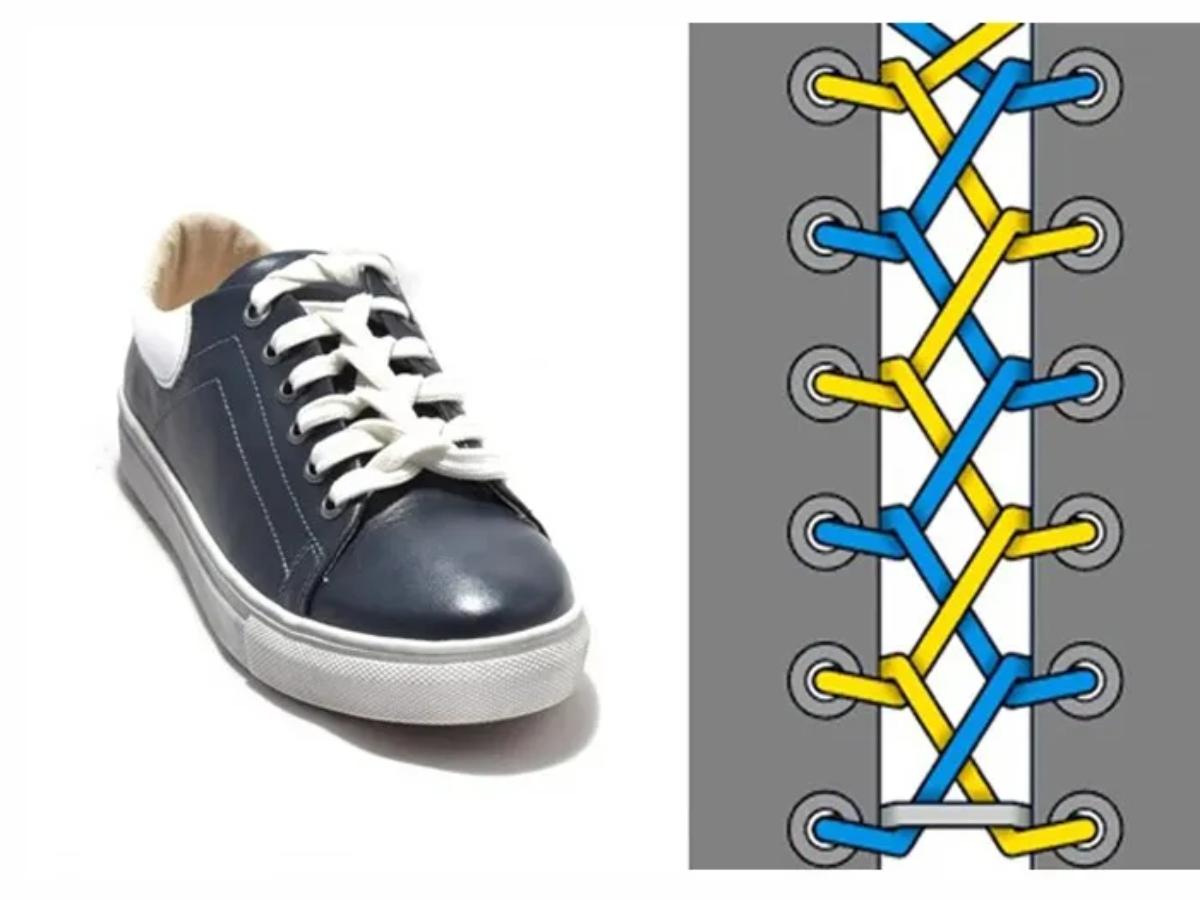 Cách thắt giày fila theo kiểu giấu nút thắt độc đáo