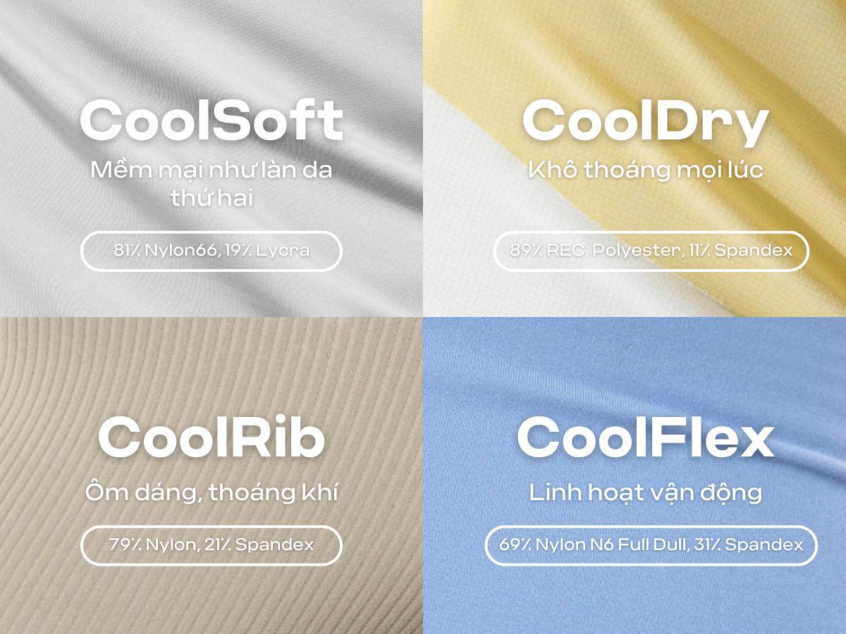 Việc ứng dụng công nghệ vải thông minh giúp sản phẩm của Coolmate luôn mang lại trải nghiệm mặc tốt nhất
