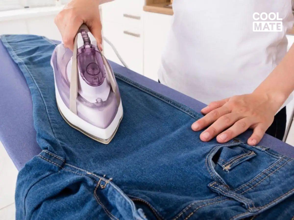 Vải jean vẫn có thể ủi được, nhưng cần ủi ở nhiệt độ phù hợp