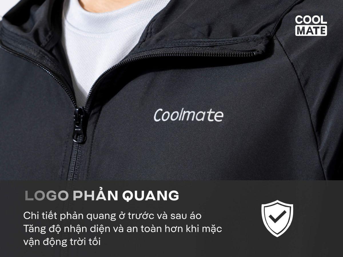 Chi tiết phản quang trên áo thích hợp chạy sáng sớm hoặc tối muộn