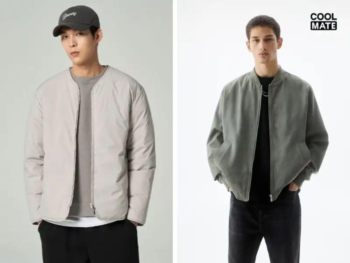 Chọn áo khoác cho nam thuộc mệnh Kim nên ưu tiên các tông màu sáng như trắng, xám