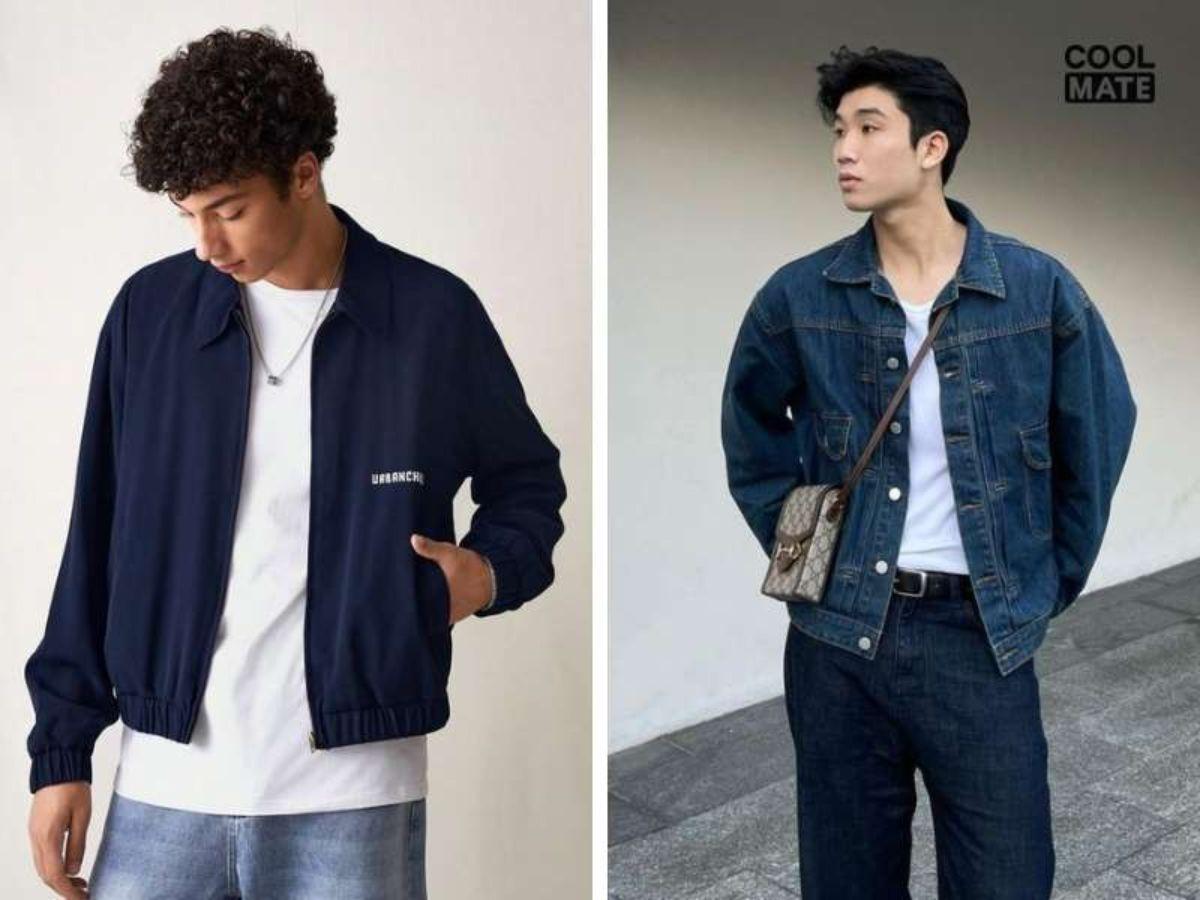 Chọn áo khoác cho nam thuộc mệnh Thủy nên ưu tiên các màu đen hoặc xanh navy 