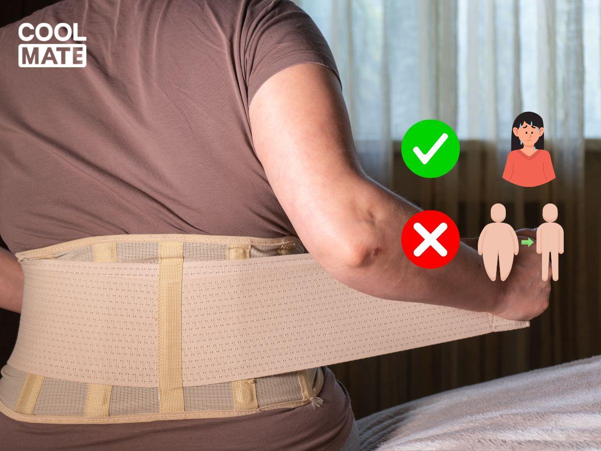 Đai nịt bụng không thể tăng đốt mỡ