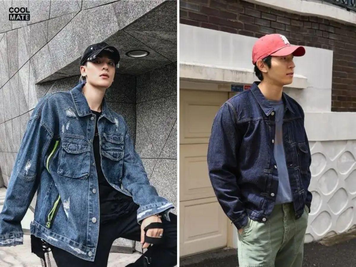 Cool ngầu hơn nhờ chọn mũ lưỡi trai làm phụ kiện cho chiếc áo khoác jean