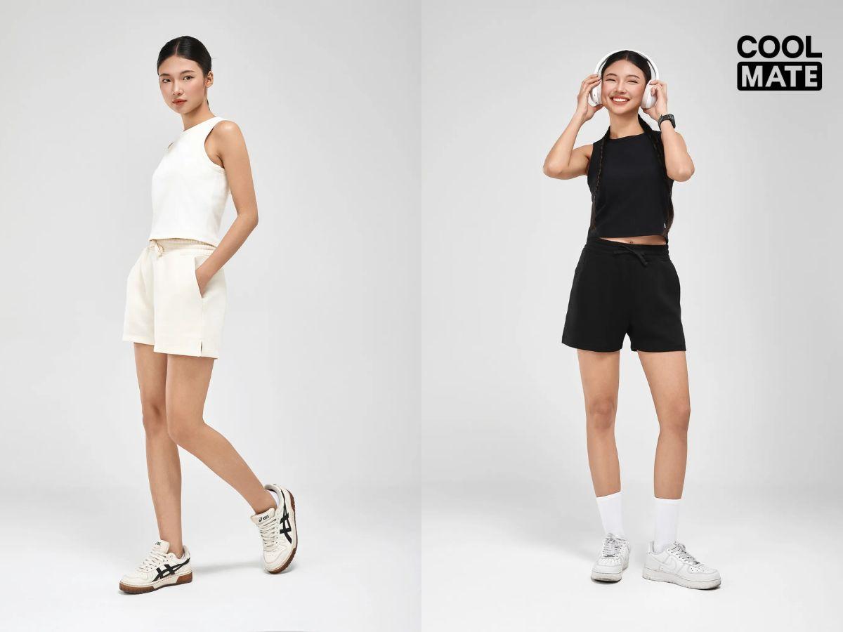 Chất liệu Cotton dễ giữ ẩm và lâu khô, phù hợp cho hoạt động nhẹ