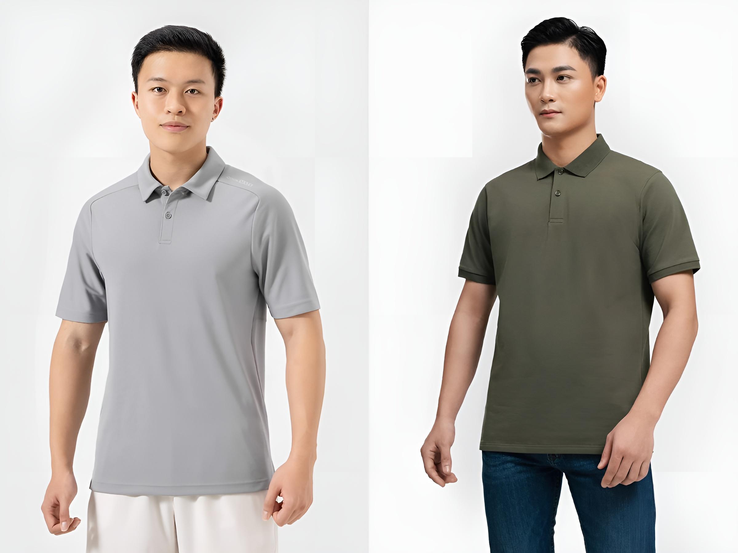Áo polo Coolmate với thiết kế tinh tế, chất liệu công nghệ thoáng mát