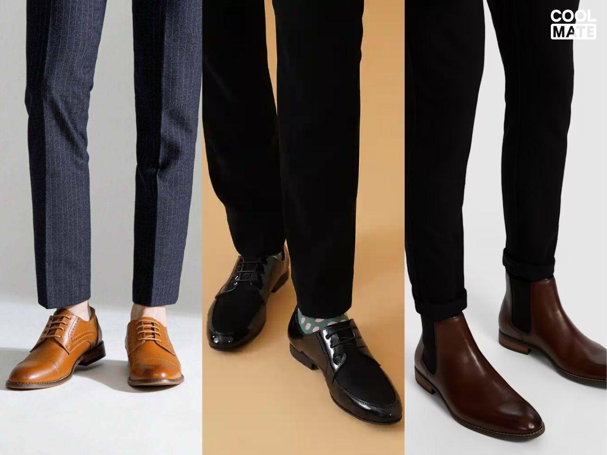 Giày Oxford, giày Derby và Chelsea boot
