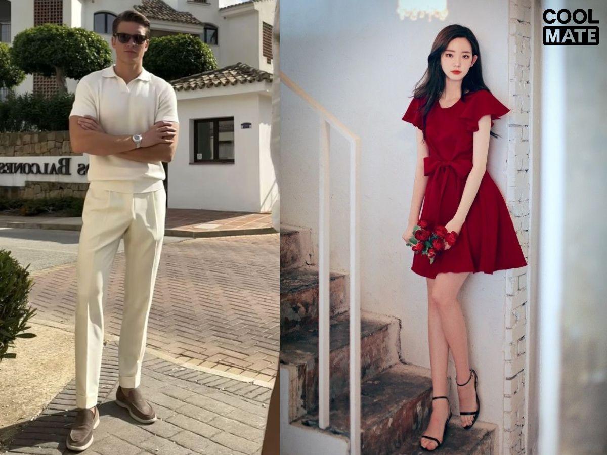 Phối đồ đám cưới phong cách trẻ trung, năng động