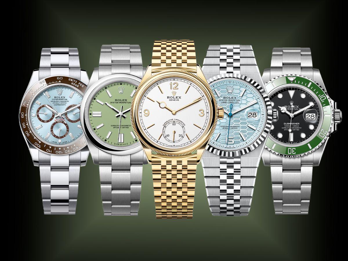 Rolex được chế tác từ nhiều chất liệu cao cấp