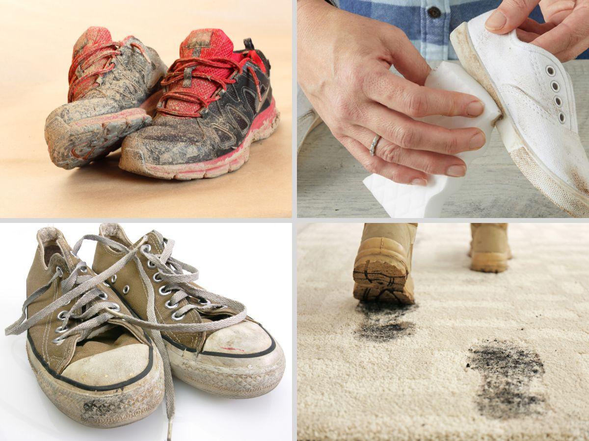 Tùy theo vết bẩn, bạn có thể chọn dung dịch vệ sinh giày khác nhau