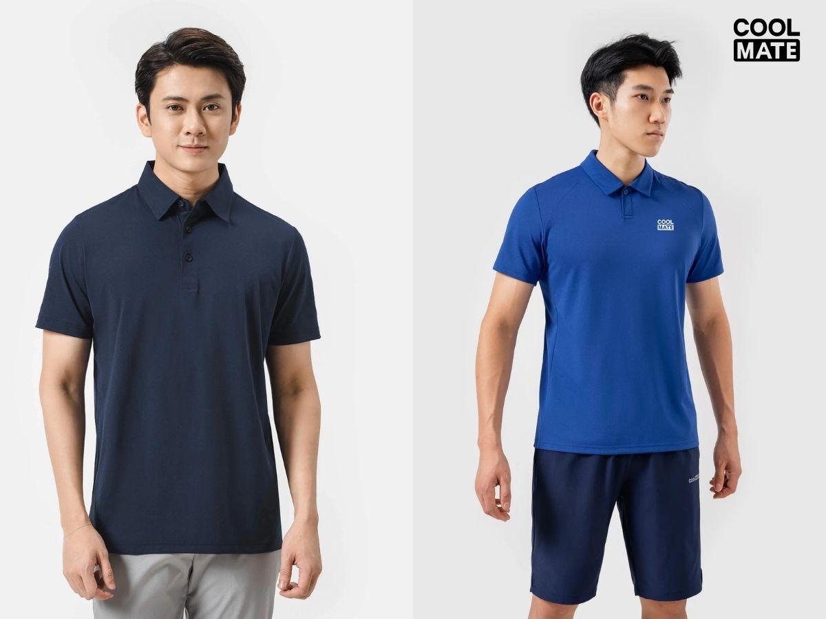 Form regular và slim fit cảu áo polo nam