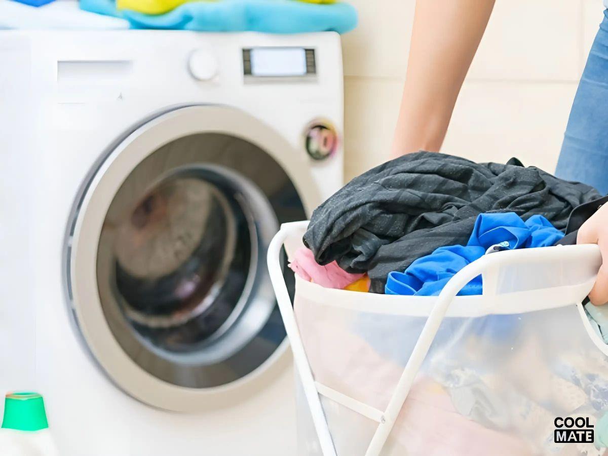 Hãy cố gắng giặt quần áo ngay sau khi sử dụng để giúp chúng luôn sạch sẽ và bền lâu nha