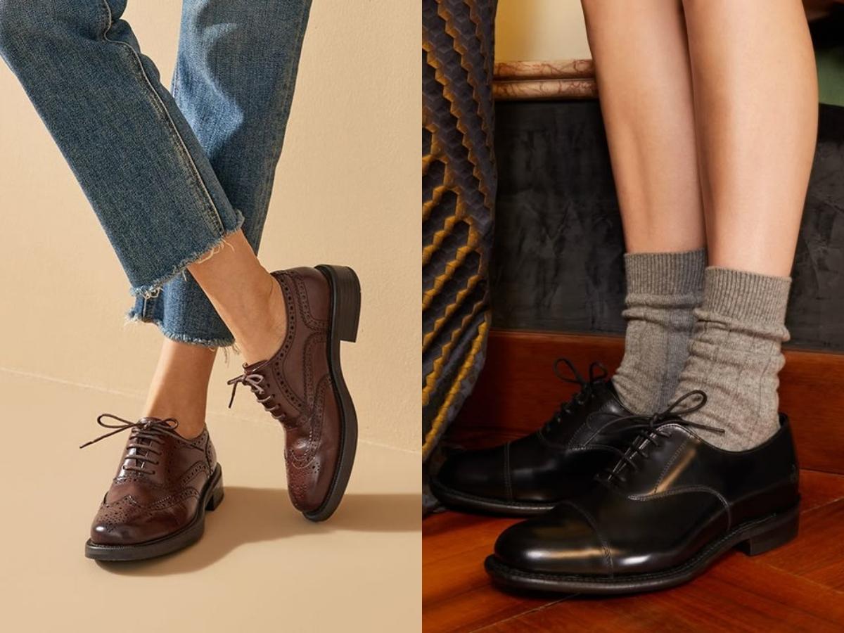 Giày oxford là lựa chọn tuyệt vời cho những cô nàng yêu thích sự thanh lịch, lịch sự và cá tính